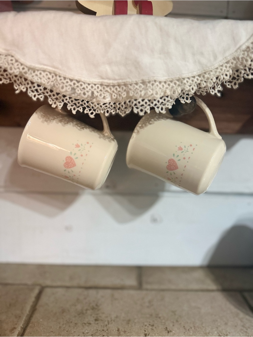 Corelle mugs in forever yours print